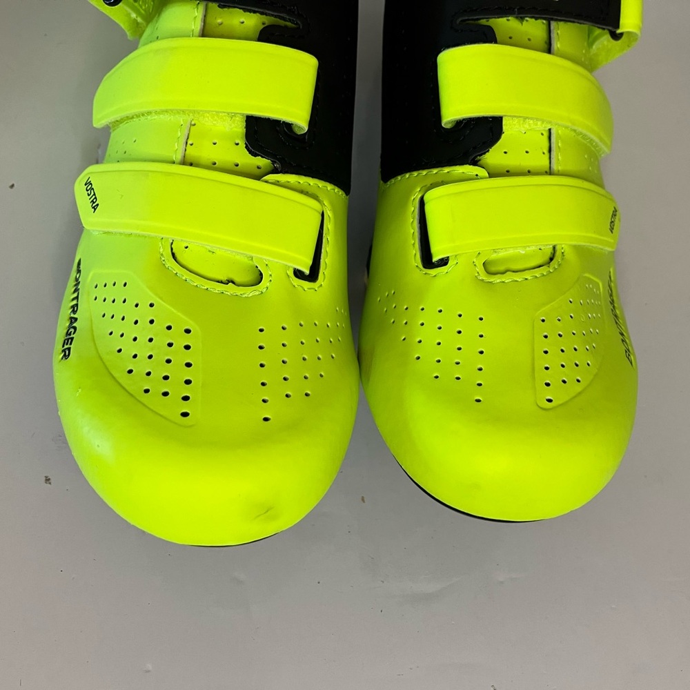 Bontrager Vostra Women’s Size 7.5 7 1/2 Cycling Biking Shoes Neon Yellow Black - Picture 6 of 12
